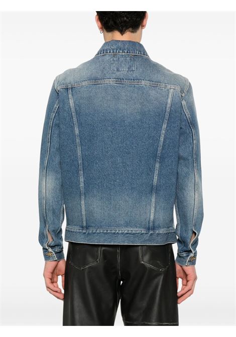 Giacca stonewashed in denim blu - GOLDEN GOOSE uomo GOLDEN GOOSE | GMP00284P00062150100
